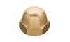 1/4-20  BRASS ACORN CAP NUTS