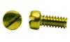 Brass Slotted Fillister Screws