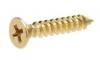 3 X 1/2 BRASS PHILLIPS FLAT WOOD SCREWS