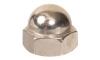 10-24 ACORN CAP NUTS PLATED - COARSE