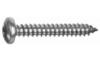 10 X 2-1/2 PHILLIPS PAN TAPPING SCREW 18-8 STAINLESS STEEL