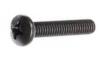 1/4-20 X 1-1/2 PHILLIPS PAN MACHINE SCREWS BLACK OXIDE