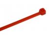 4" RED 18-40 LB TENSILE CABLE TIES