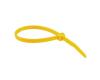 4" YELLOW 18-40 LB TENSILE CABLE TIES