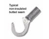 BRAZED UNINSULATED HOOK 10  22-18 GA.