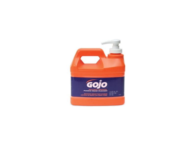 GOJO® NATURAL* ORANGE™ Pumice Hand Cleaner, 1/2 gal